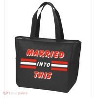 Married Into This Cleveland Football Fan Tote Bag thumb 3