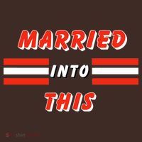 Married Into This Cleveland Football Fan Beanie thumb 2