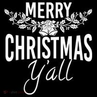 Marry Christmas Y'all Women's Hoodie thumb 2