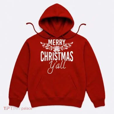 Marry Christmas Y'all Hoodie