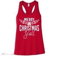 Marry Christmas Y'all Women's Tank Top thumb 0