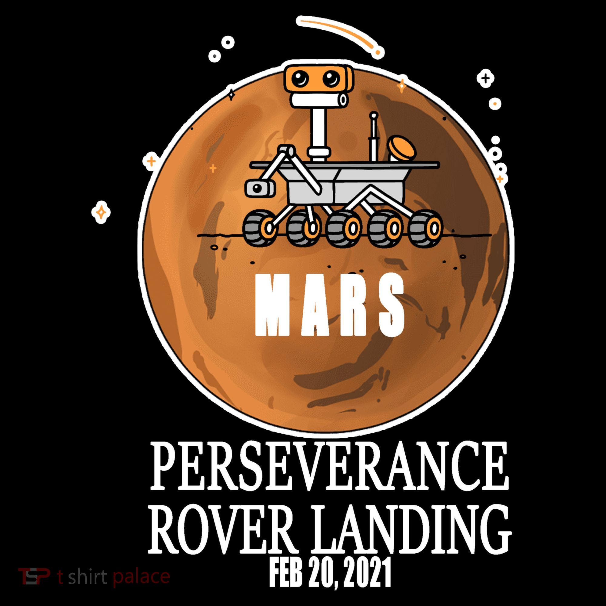 Mars Rover Landing Perseverance Ornament