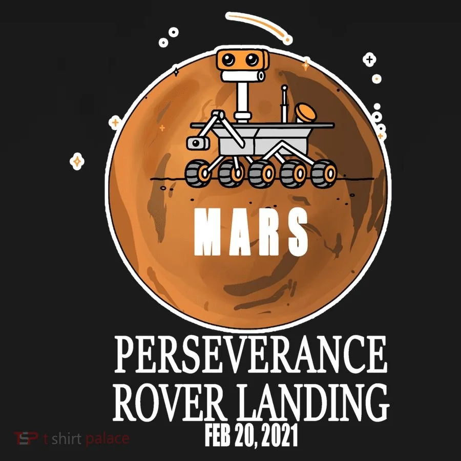 Mars Rover Landing Perseverance Ornament