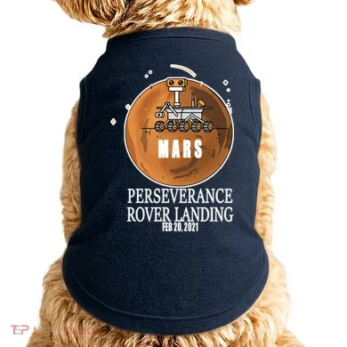 Mars Rover Landing Perseverance Doggie Tank