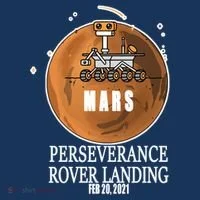 Mars Rover Landing Perseverance Doggie Tank thumb 4