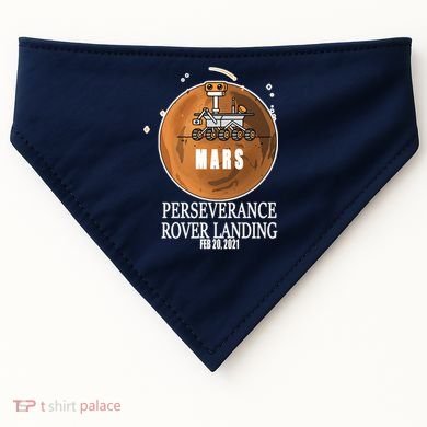Mars Rover Landing Perseverance USA-Made Doggie Bandana