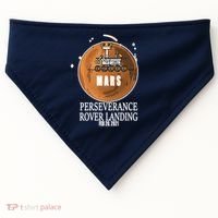 Mars Rover Landing Perseverance USA-Made Doggie Bandana thumb 0