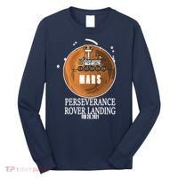 Mars Rover Landing Perseverance Long Sleeve Shirt thumb 0
