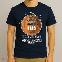 Mars Rover Landing Perseverance T-Shirt thumb 3