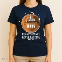 Mars Rover Landing Perseverance T-Shirt thumb 4