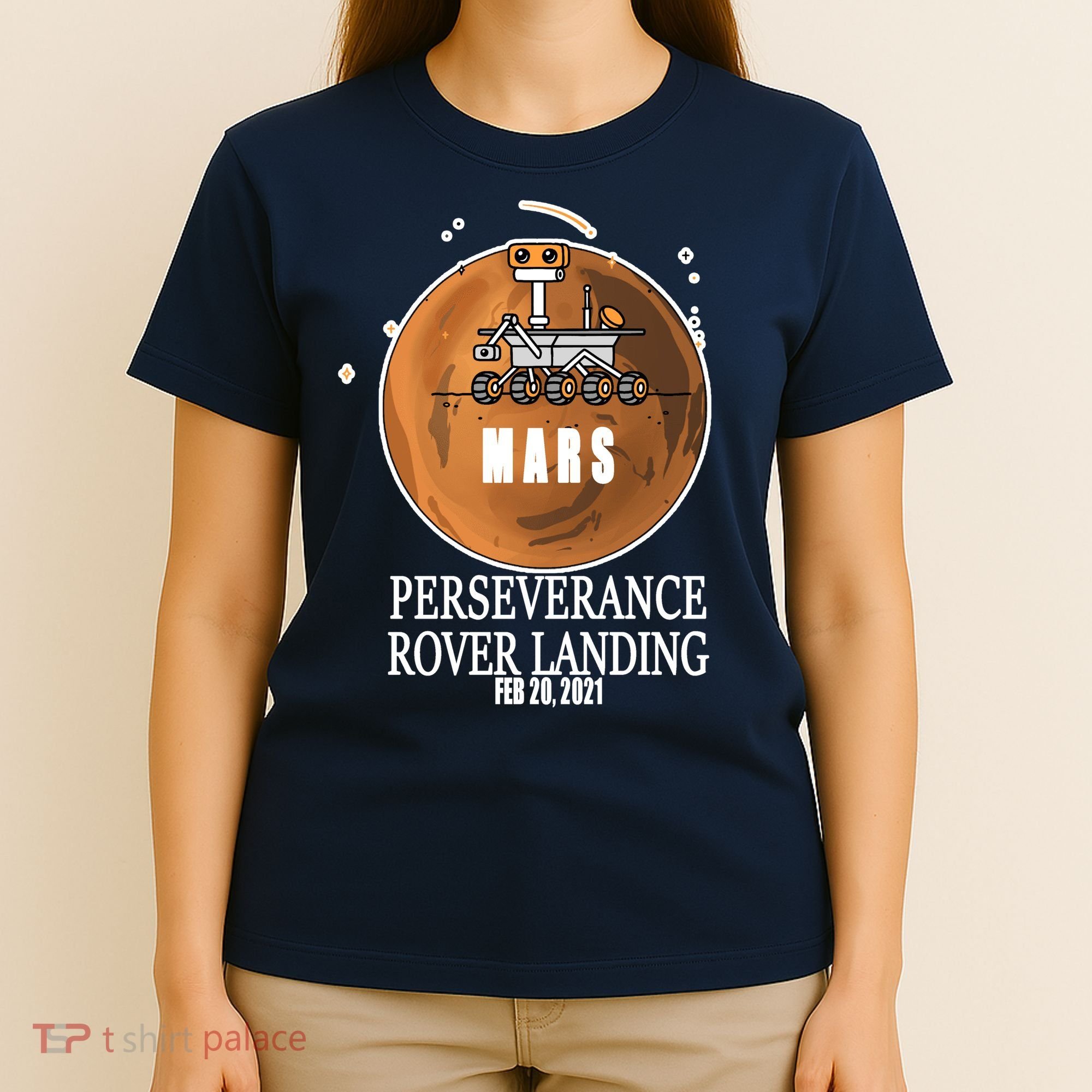 Mars Rover Landing Perseverance T-Shirt