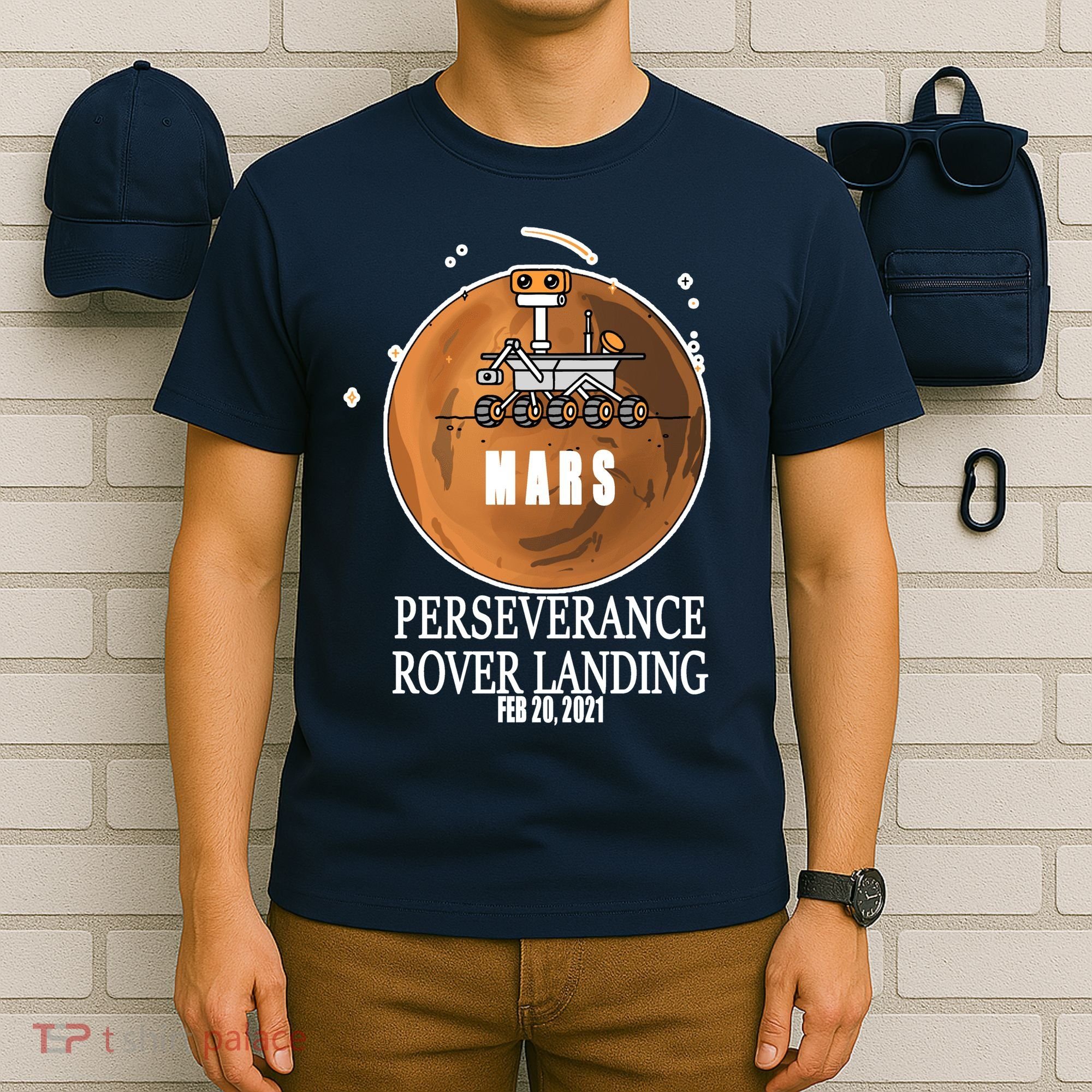 Mars Rover Landing Perseverance T-Shirt