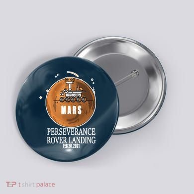 Mars Rover Landing Perseverance Button