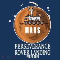 Mars Rover Landing Perseverance Button thumb 1