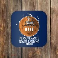 Mars Rover Landing Perseverance Coaster thumb 0