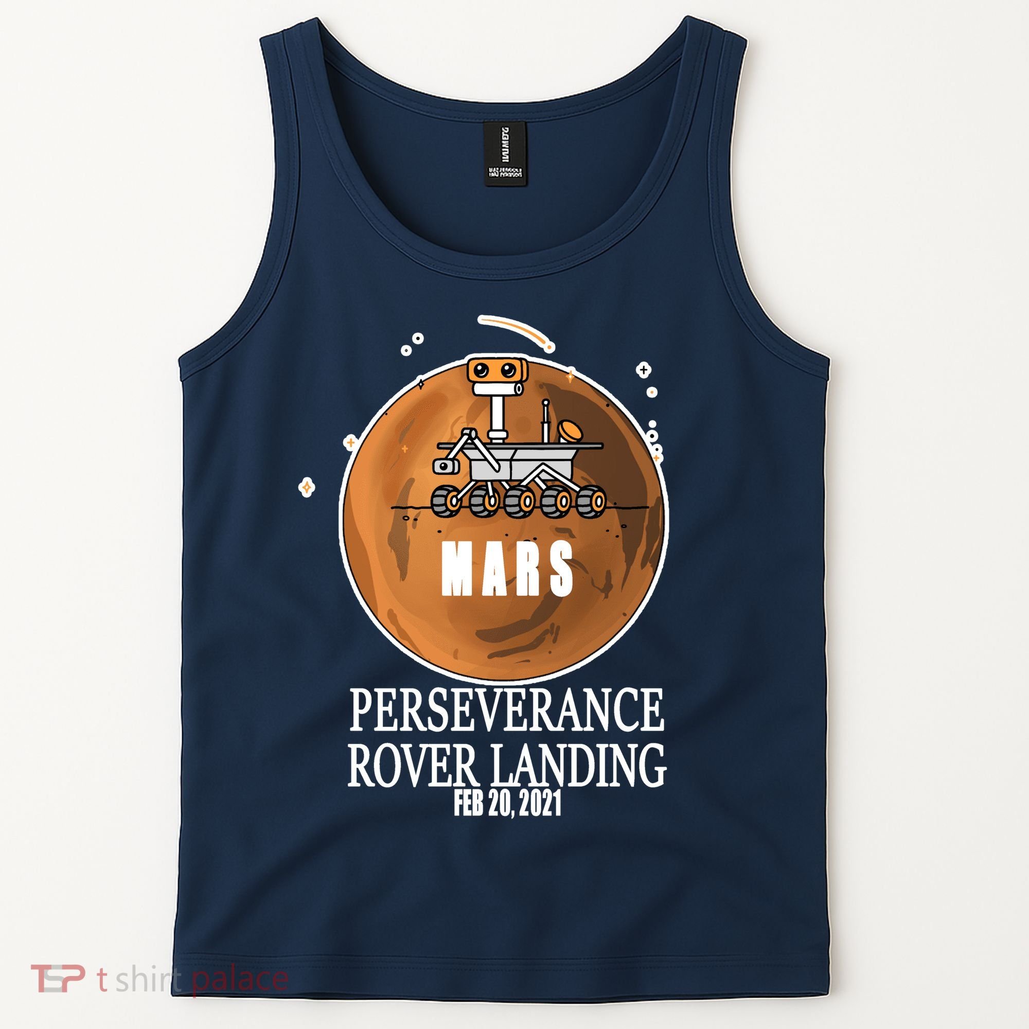 Mars Rover Landing Perseverance Tank Top