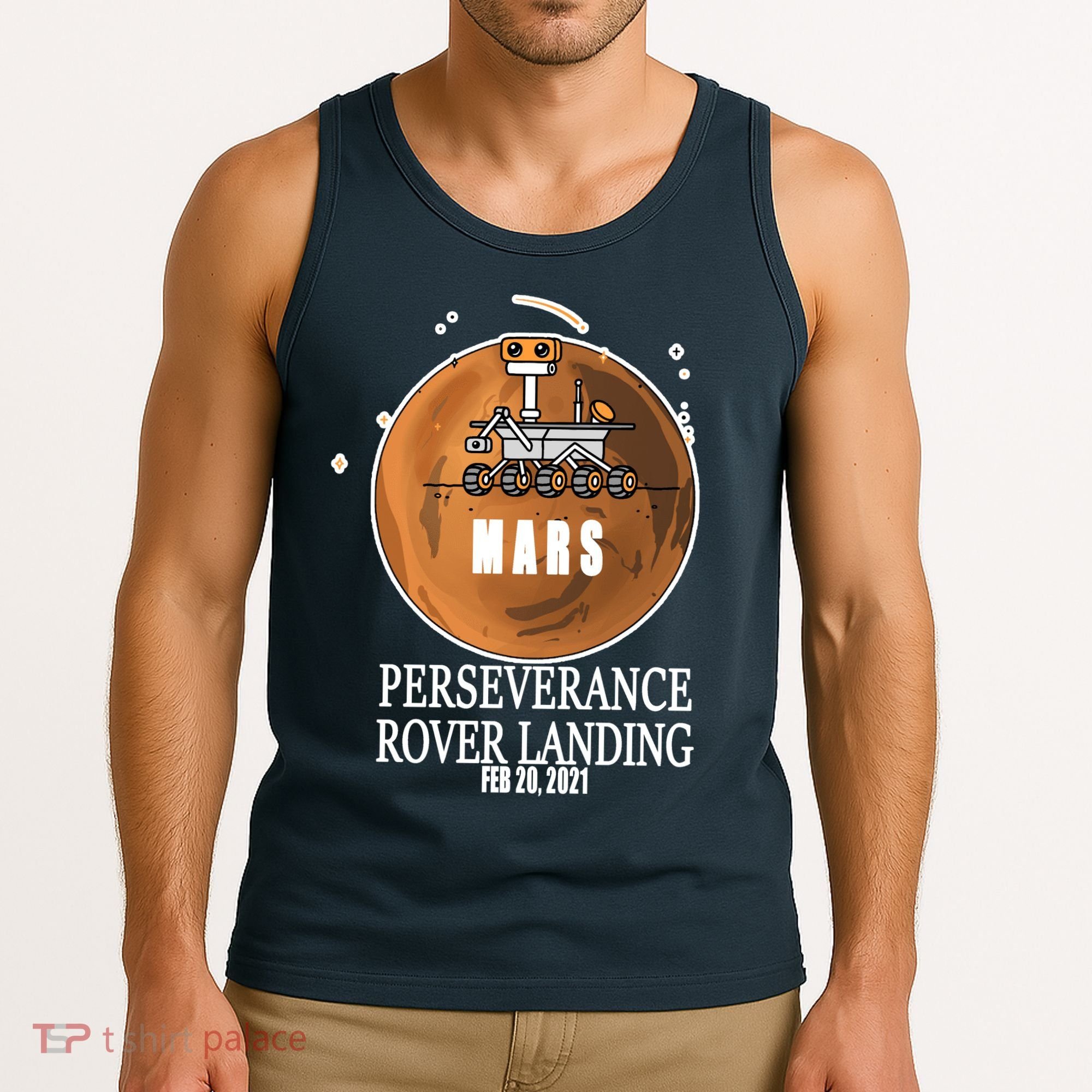 Mars Rover Landing Perseverance Tank Top