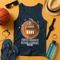 Mars Rover Landing Perseverance Tank Top thumb 4