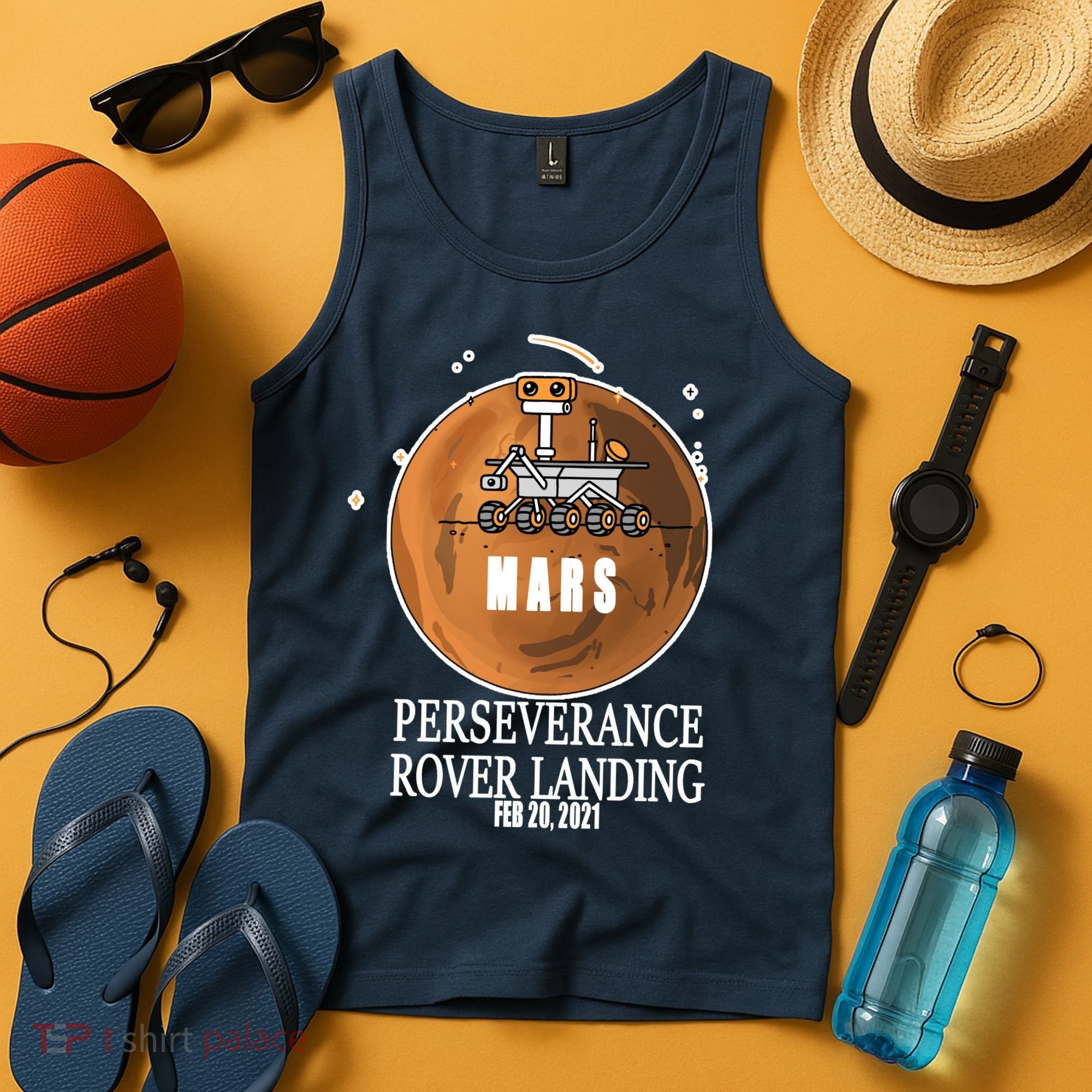 Mars Rover Landing Perseverance Tank Top
