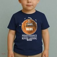 Mars Rover Landing Perseverance Toddler T-Shirt thumb 2