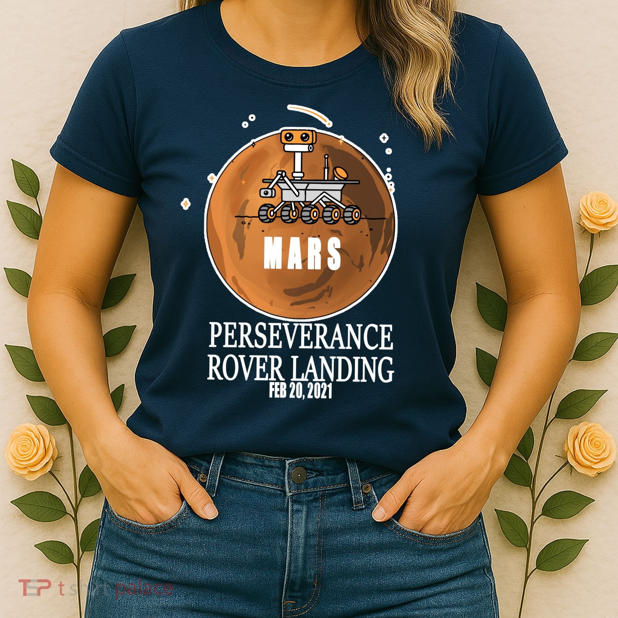 Mars Rover Landing Perseverance Women's T-Shirt