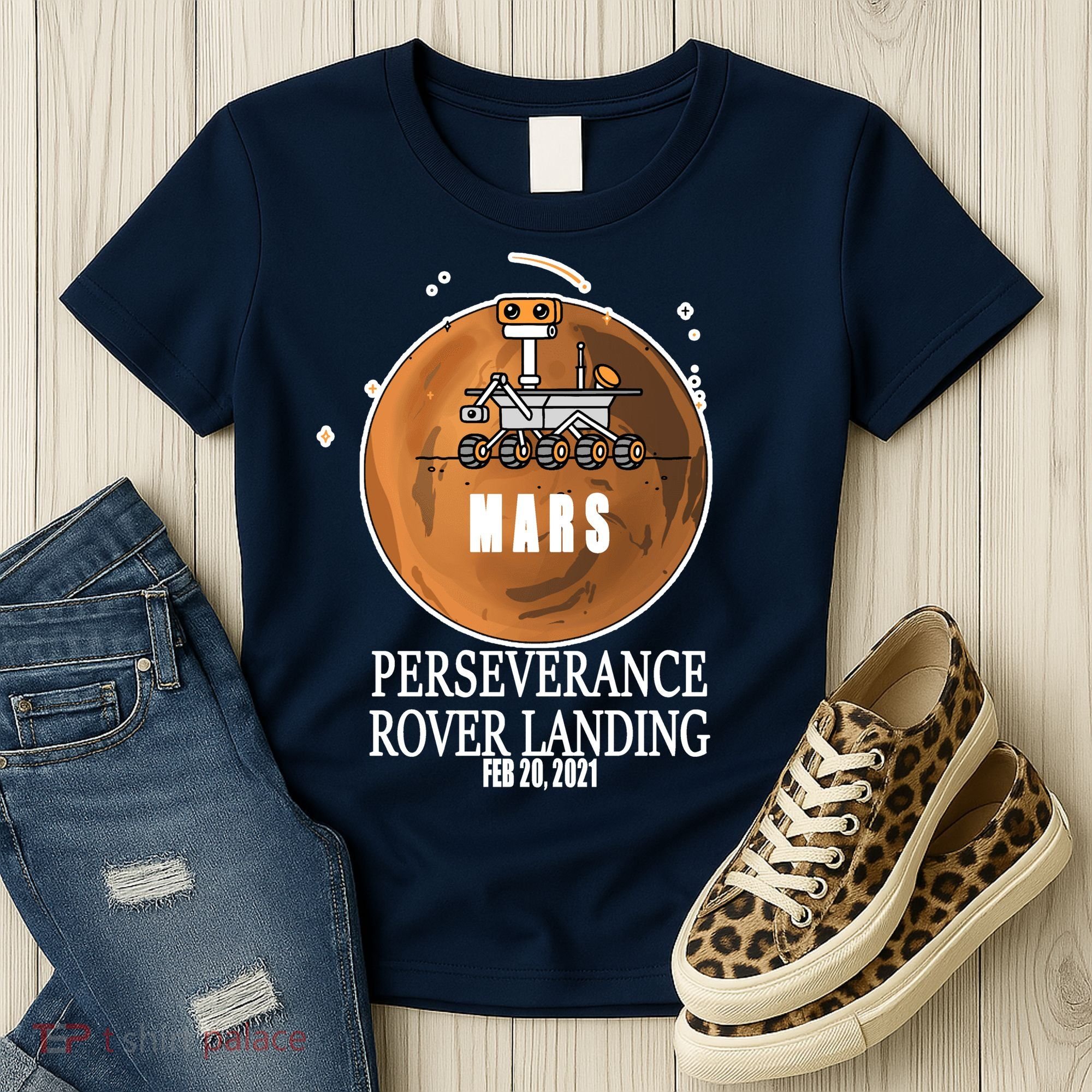 Mars Rover Landing Perseverance Women's T-Shirt