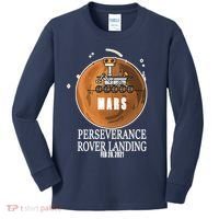 Mars Rover Landing Perseverance Kids Long Sleeve Shirt thumb 0