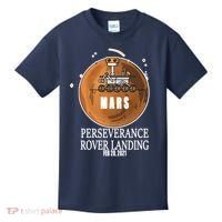 Mars Rover Landing Perseverance Kids T-Shirt thumb 0