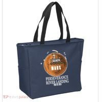 Mars Rover Landing Perseverance Tote Bag thumb 2
