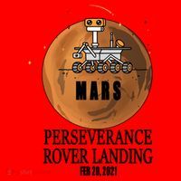 Mars Rover Landing Perseverance Santa Hat thumb 1