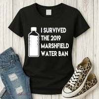 Marshfield water ban  Women's T-Shirt thumb 3