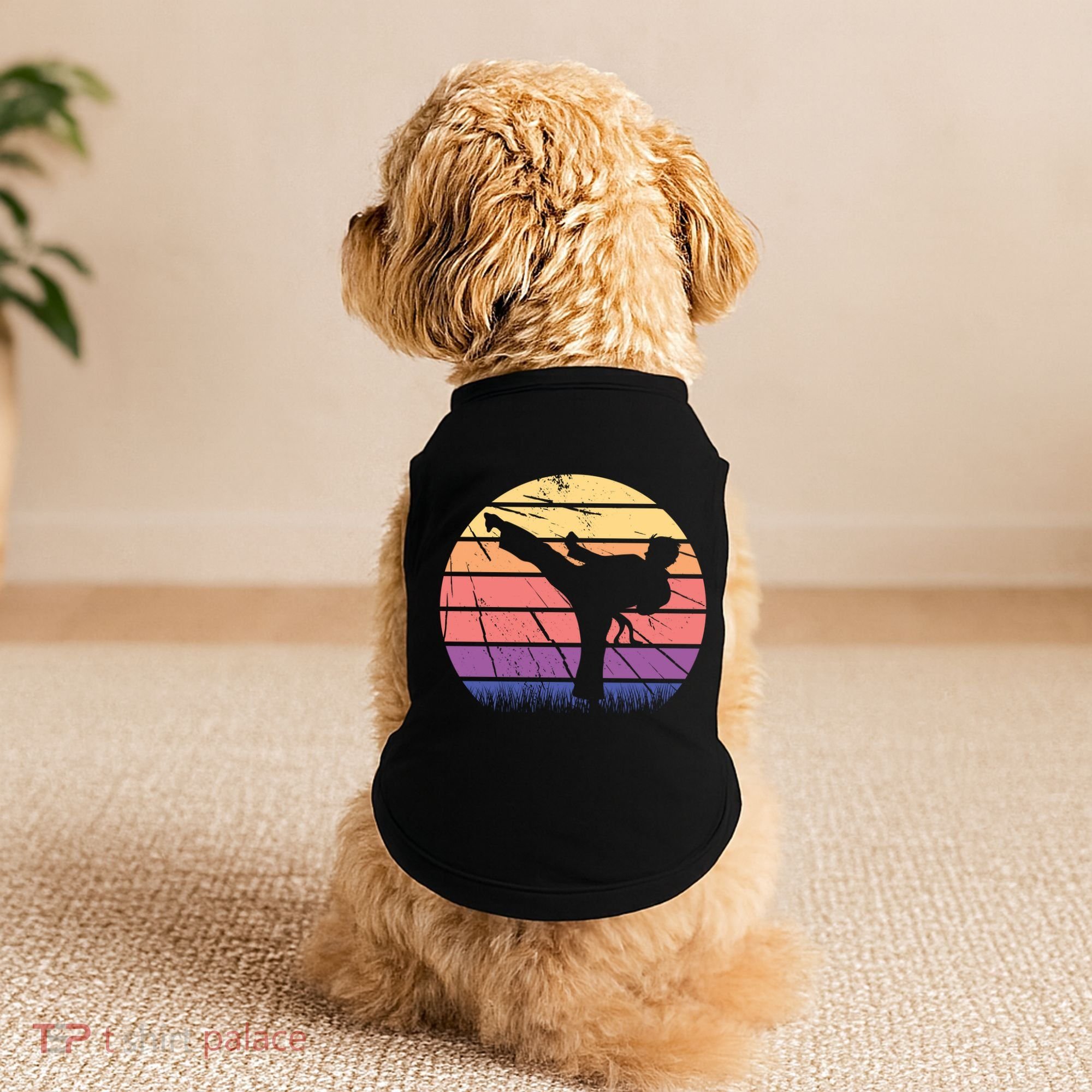 Martial Arts Retro Doggie Tank