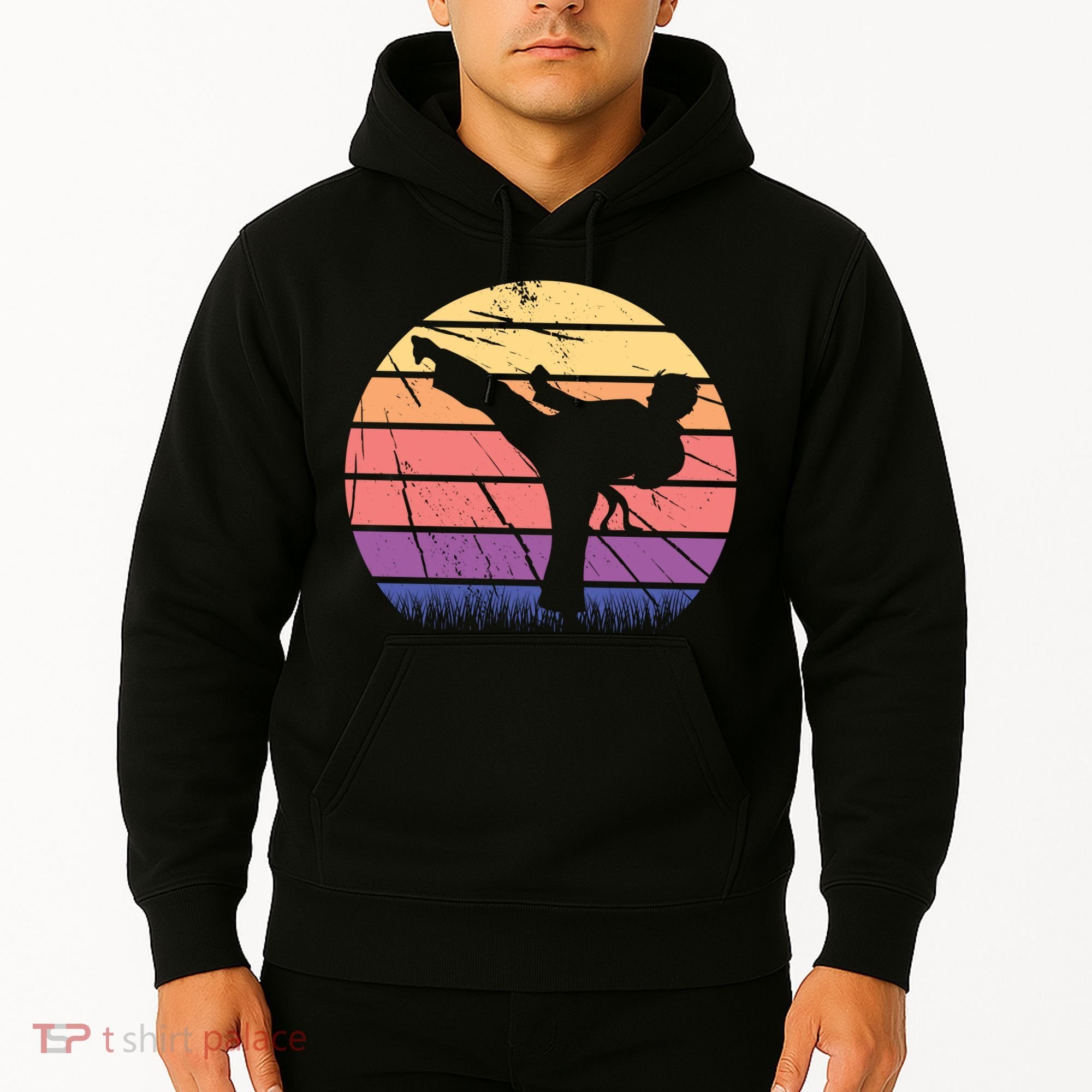 Martial Arts Retro Hoodie