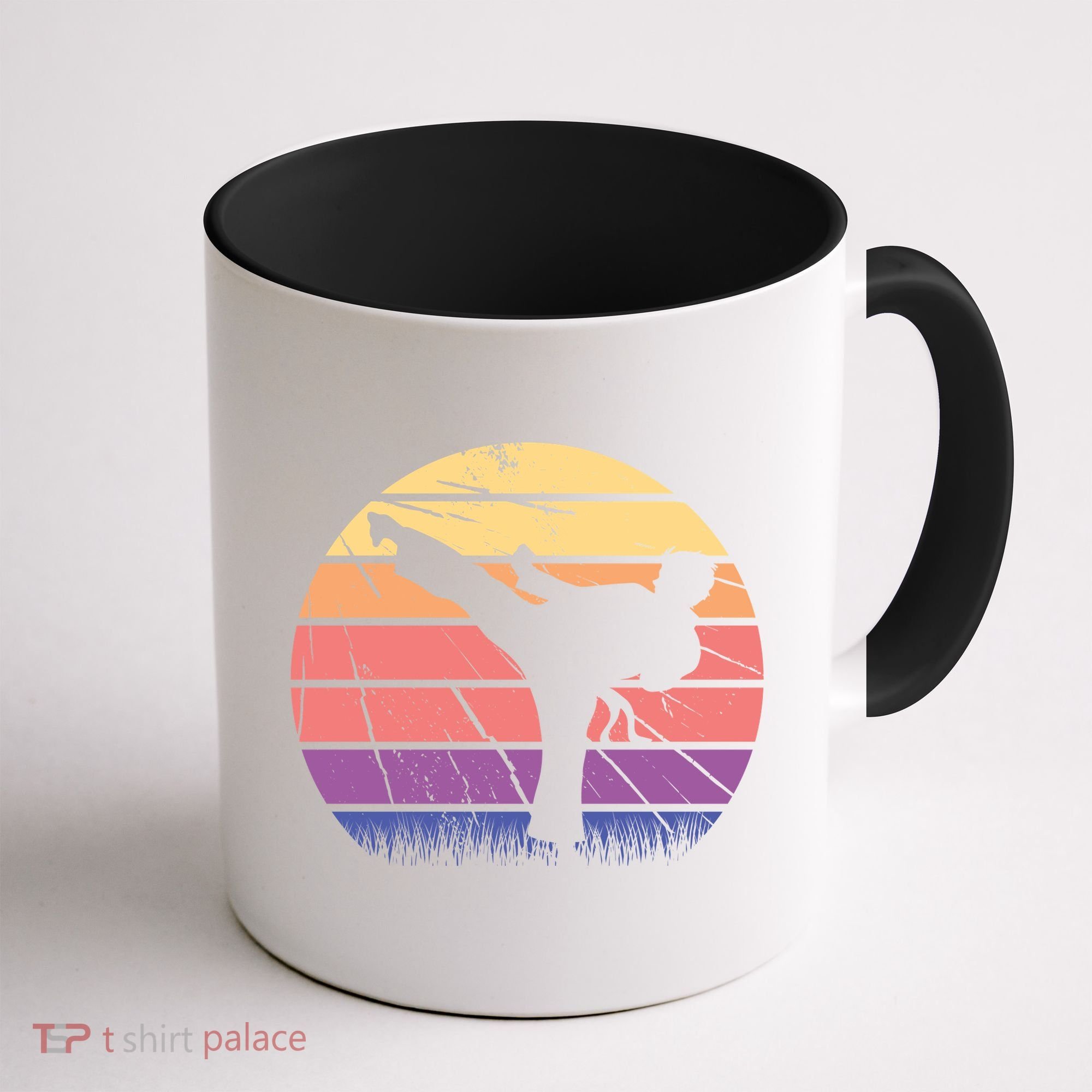 Martial Arts Retro Coffee Mug