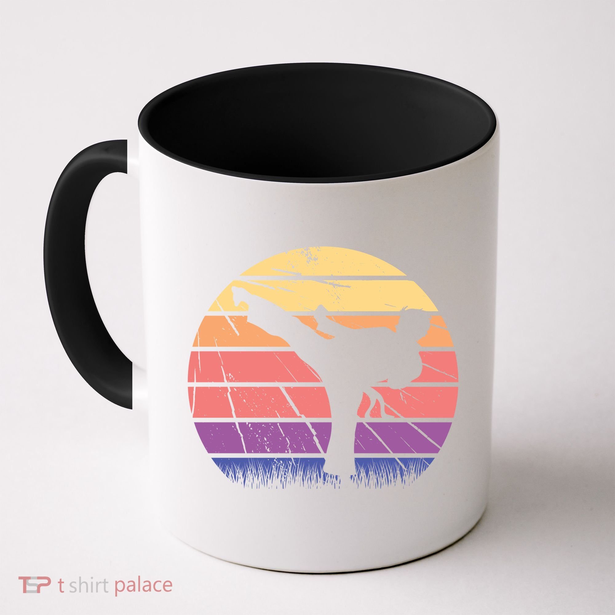 Martial Arts Retro Coffee Mug