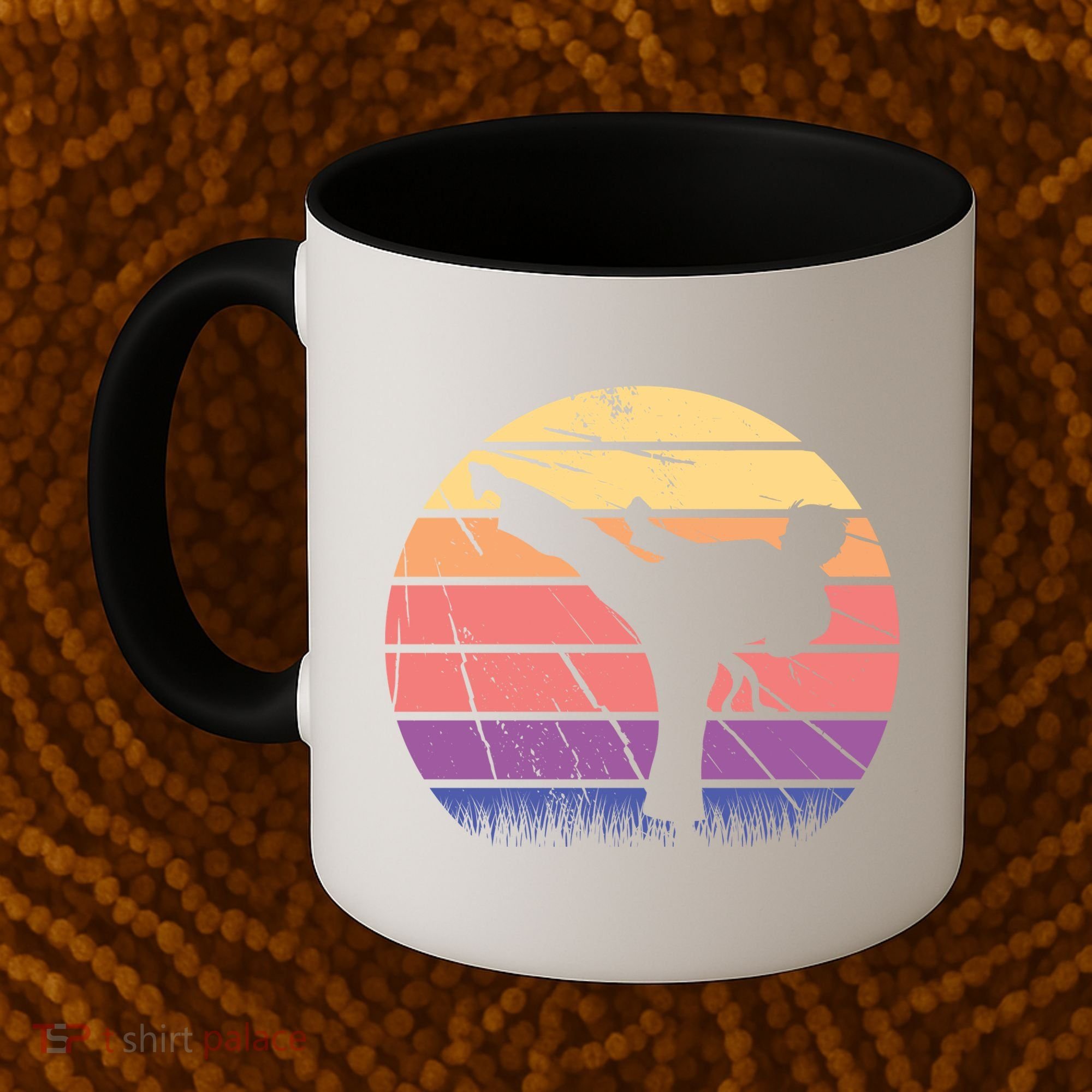 Martial Arts Retro Coffee Mug