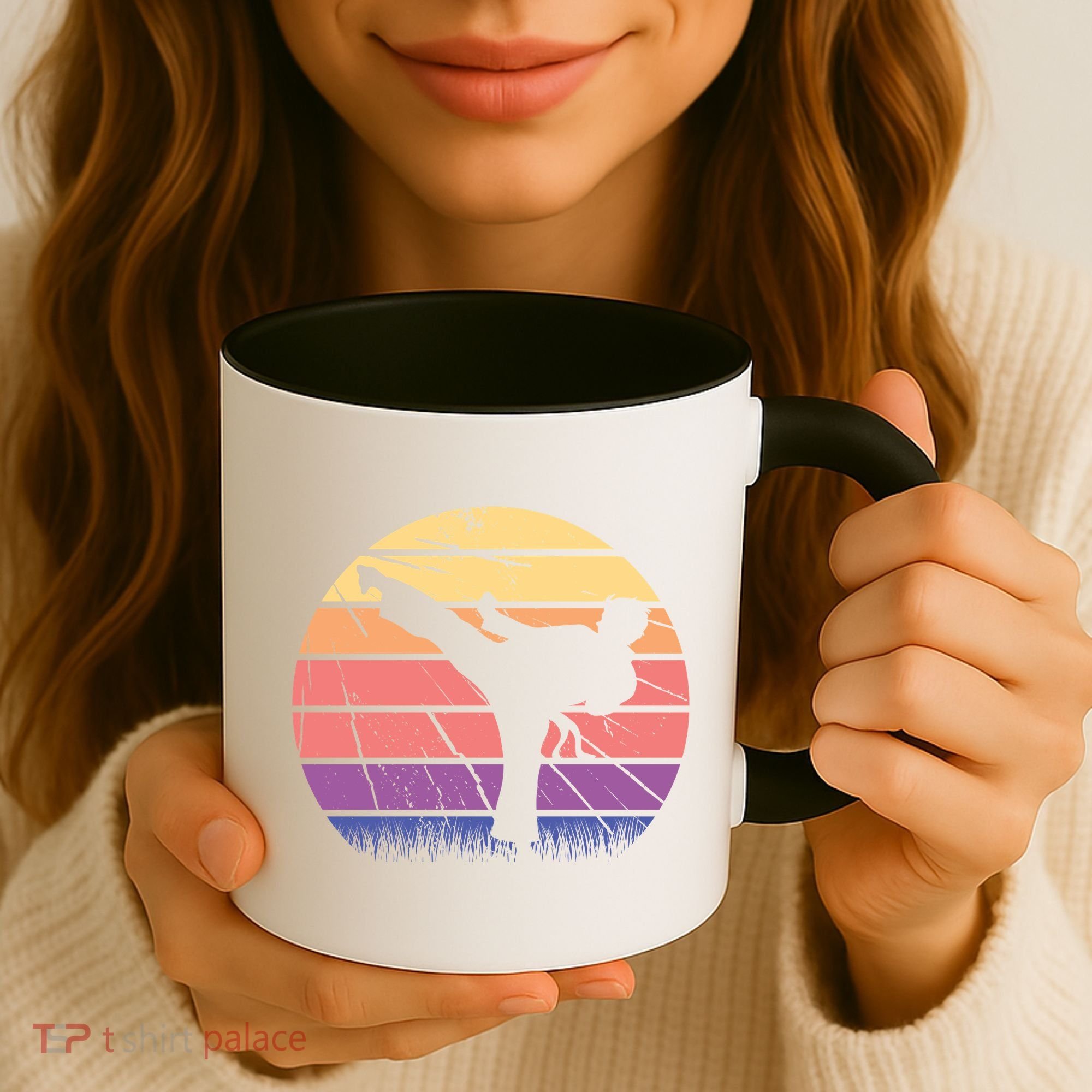 Martial Arts Retro Coffee Mug