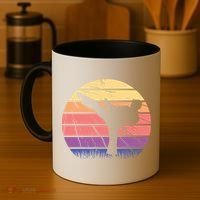 Martial Arts Retro Coffee Mug thumb 4
