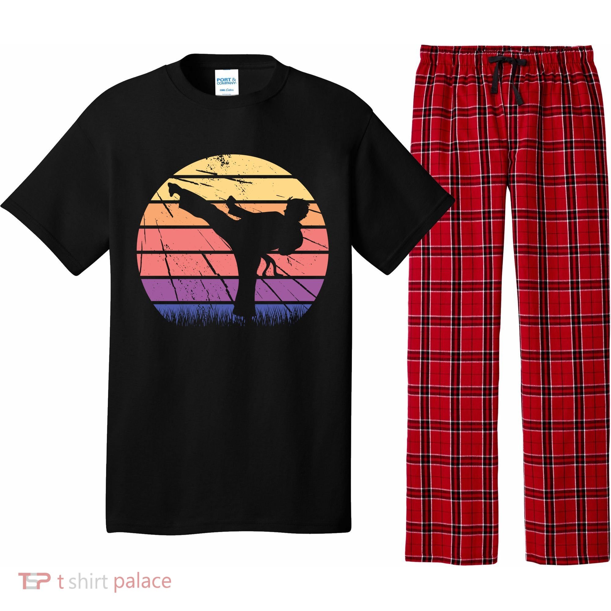 Martial Arts Retro Pajama Set