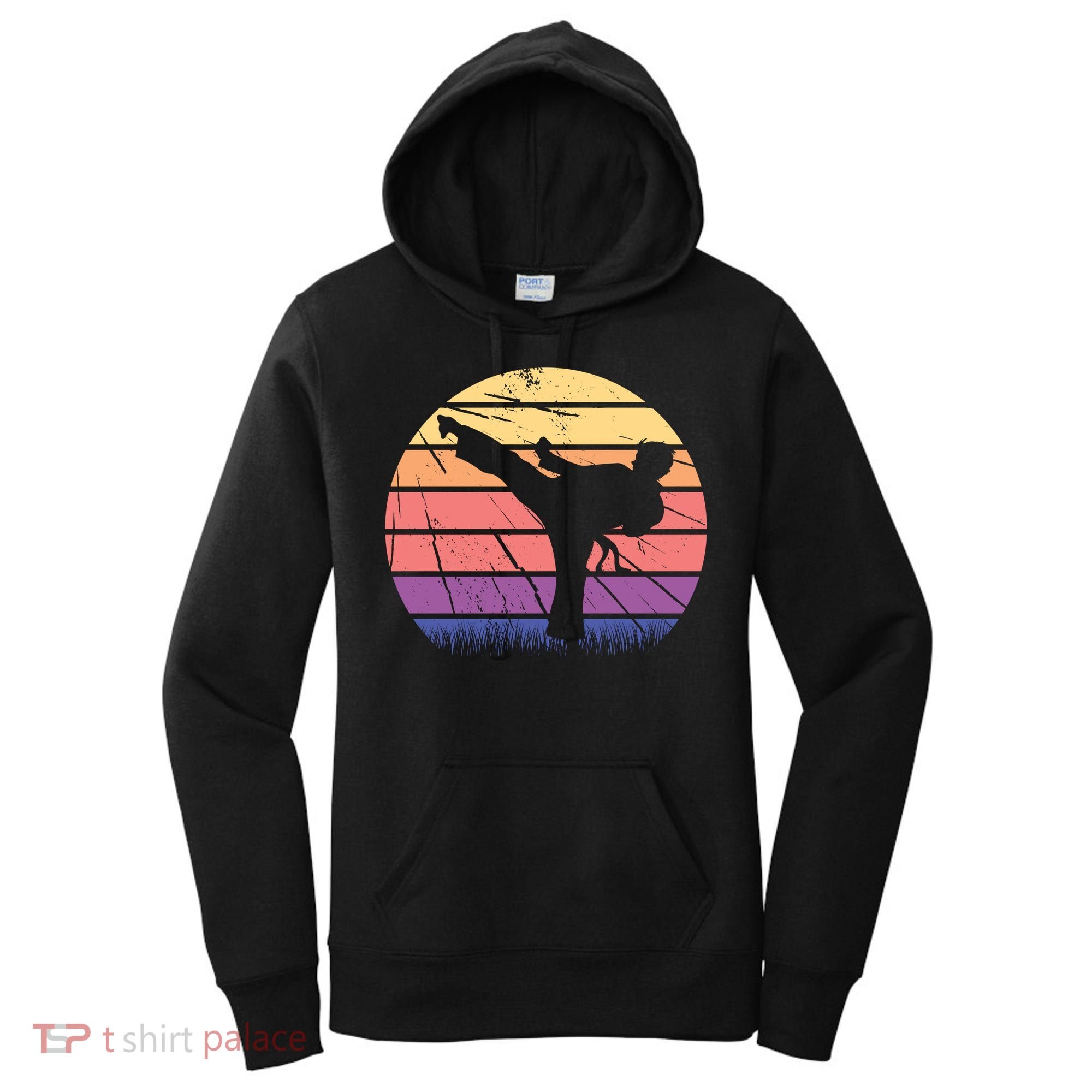 Martial Arts Retro Women's Hoodie