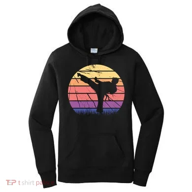 Martial Arts Retro Women's Hoodie