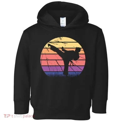 Martial Arts Retro Toddler Hoodie