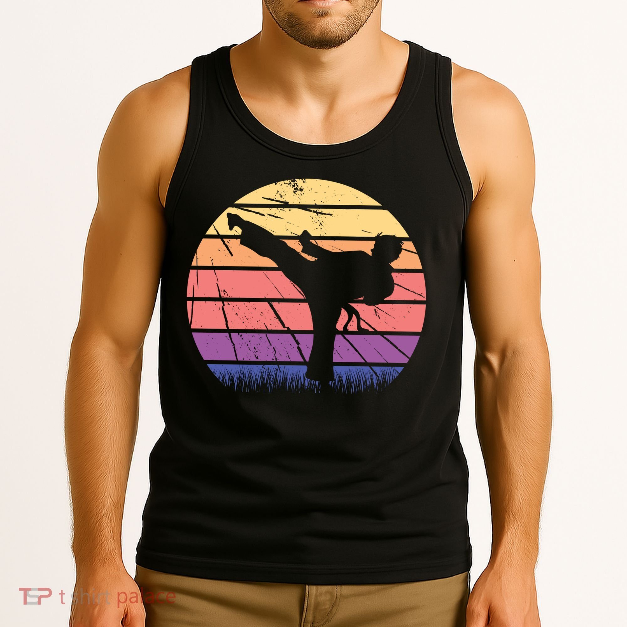 Martial Arts Retro Tank Top