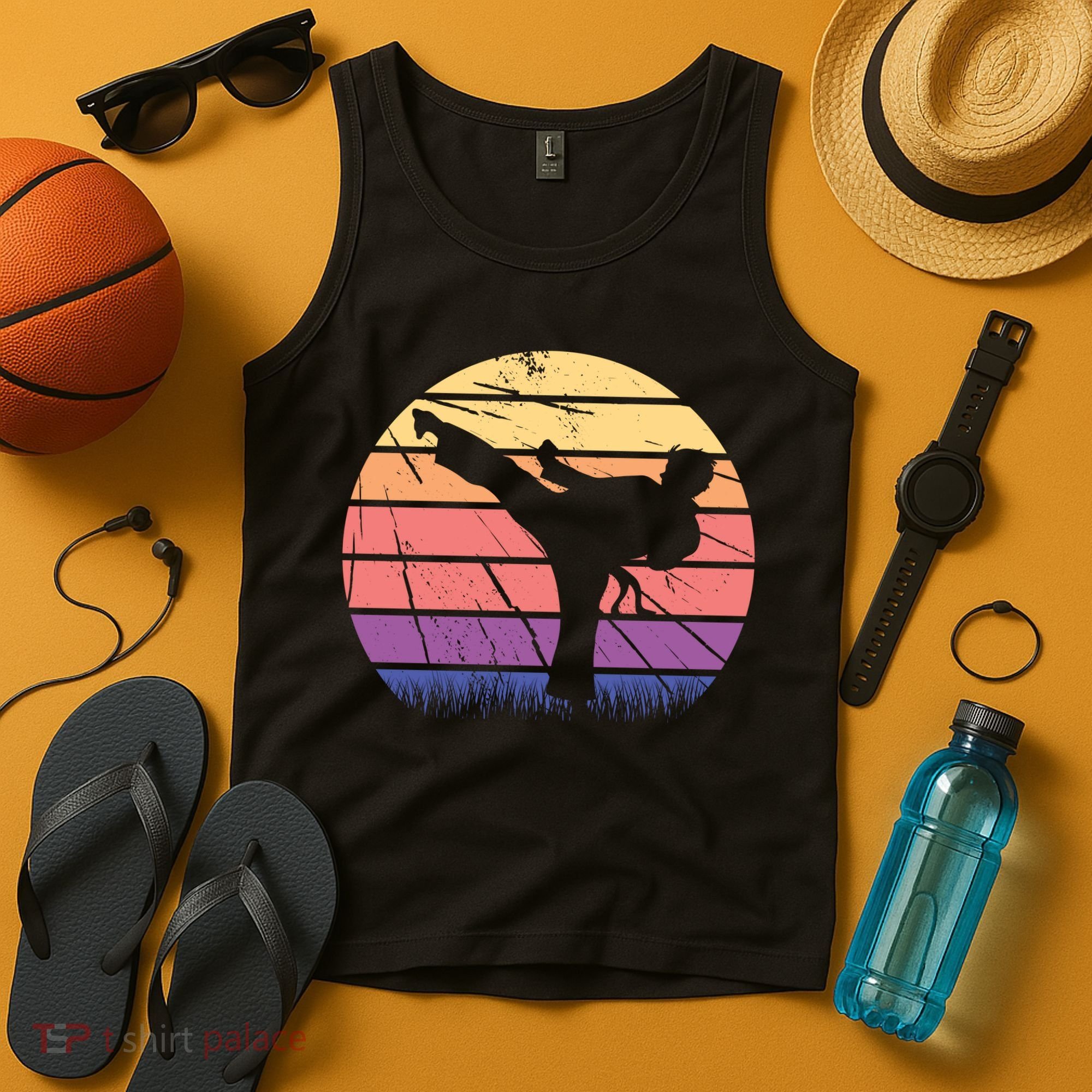 Martial Arts Retro Tank Top