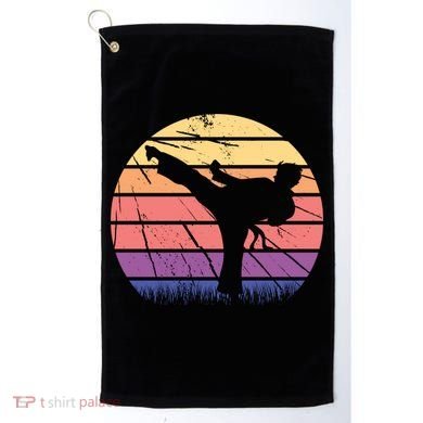 Martial Arts Retro Golf Towel