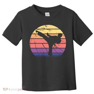 Martial Arts Retro Toddler T-Shirt