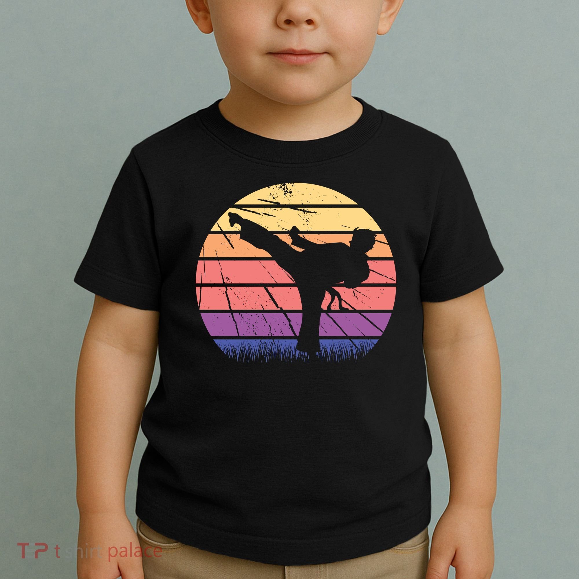 Martial Arts Retro Toddler T-Shirt
