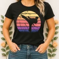 Martial Arts Retro Women's T-Shirt thumb 2