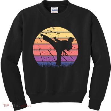 Martial Arts Retro Kids Sweatshirt