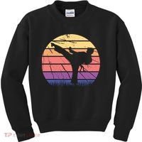 Martial Arts Retro Kids Sweatshirt thumb 0